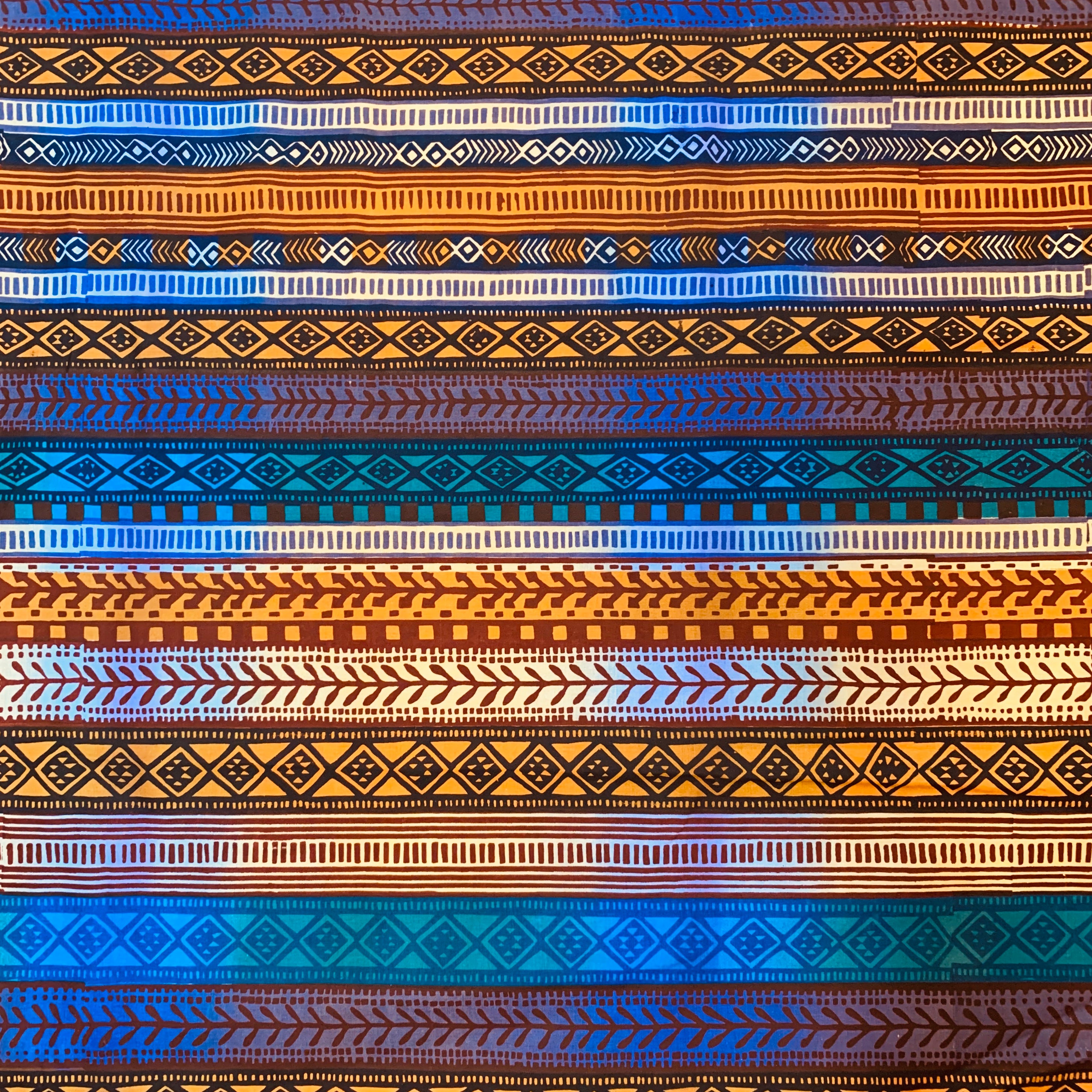 Kudhinda Ghana Blue Magi Stripe